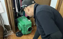 HEPA air scrubbers