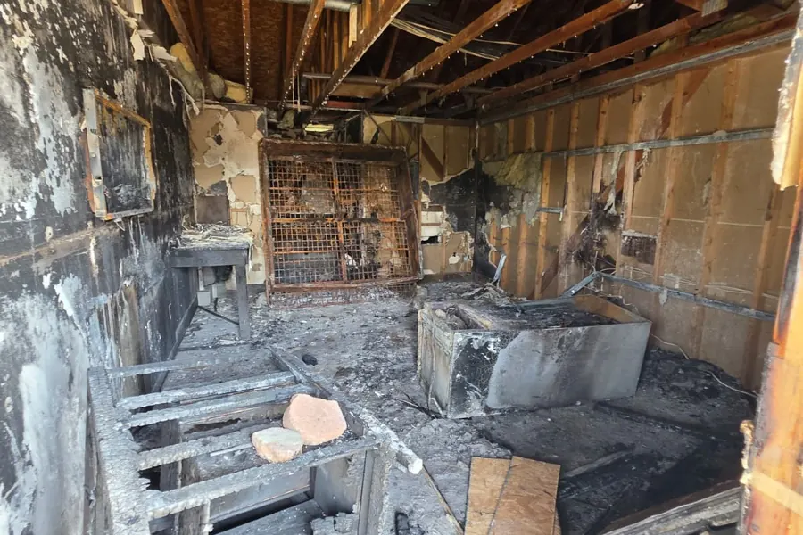 Fire damage restoration