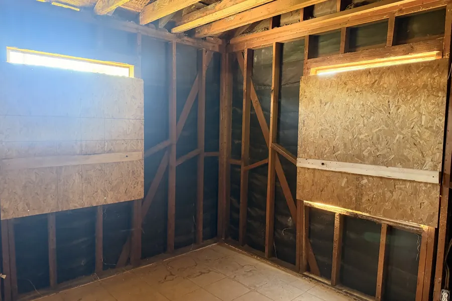 Fire damage board-up