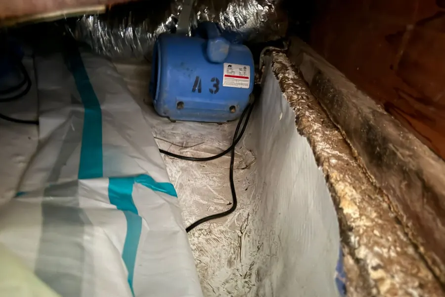 Hoarding with hidden water damage