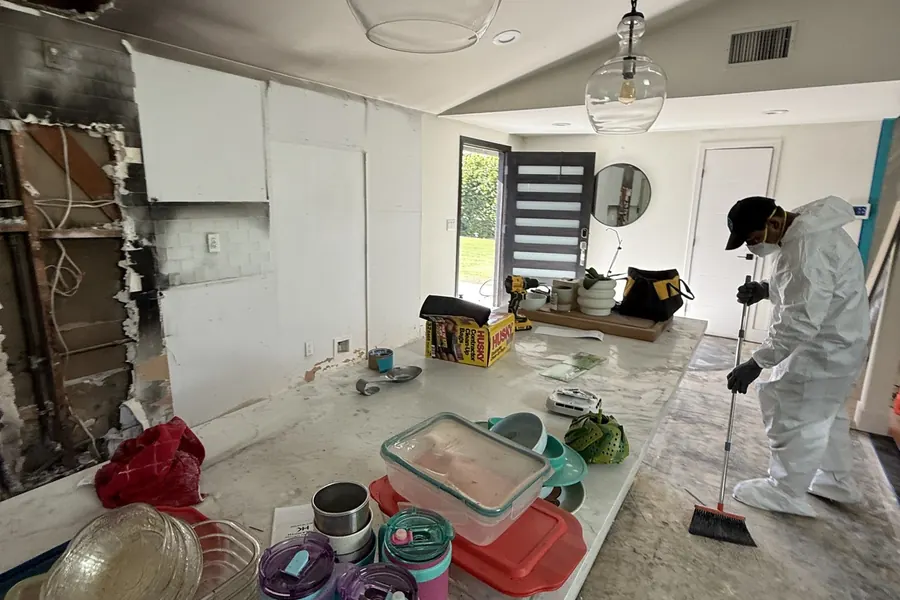 Whole-house pack-out after a fire