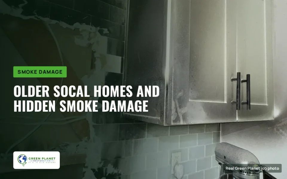 Older Southern California Homes at Highest Risk for Hidden Smoke Damage