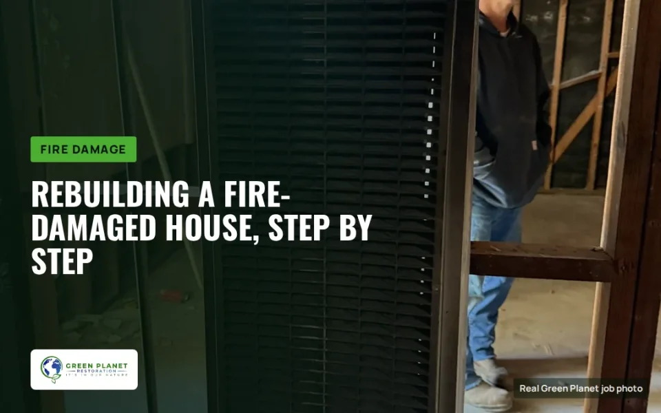 Step-by-Step Guide to Rebuilding a Fire-Damaged House