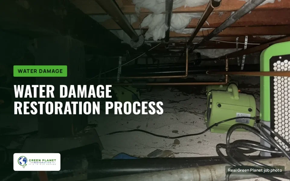 The Water Damage Restoration Process: A Step-by-Step Guide